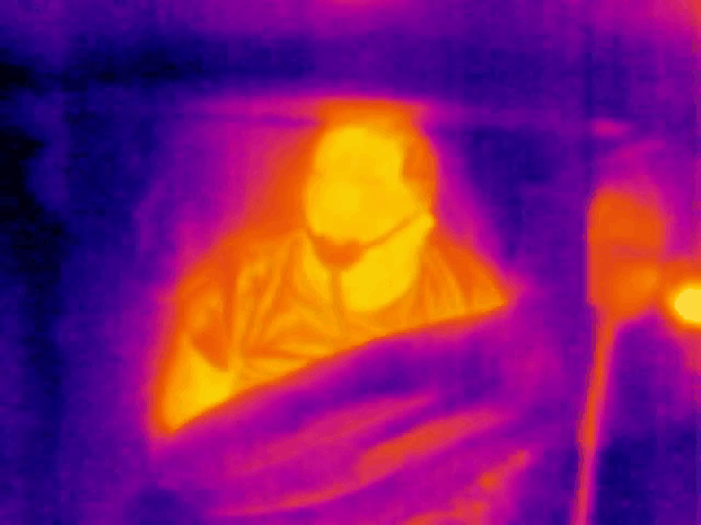 Advanced PAP monitoring features showing detailed thermal analysis
